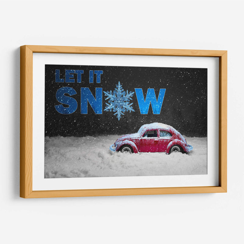 Let it Snow - v3n3n0 | Cuadro decorativo de Canvas Lab