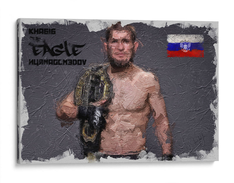 Khabib 'The Best' - v3n3n0 | Cuadro decorativo de Canvas Lab