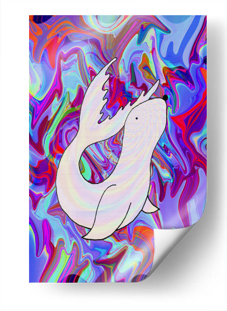 Foca_splash - Ariel Sosamontez | Cuadro decorativo de Canvas Lab