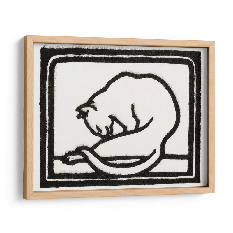 Un gato depilado - I - Julie de Graag | Cuadro decorativo de Canvas Lab