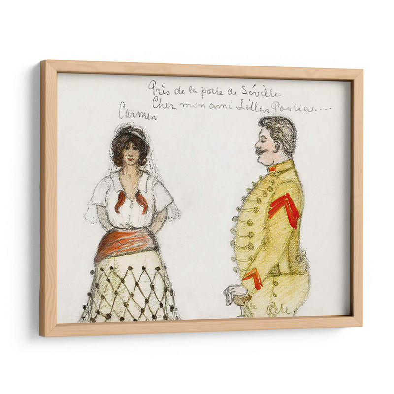 Carmen y Don José - Julie de Graag | Cuadro decorativo de Canvas Lab