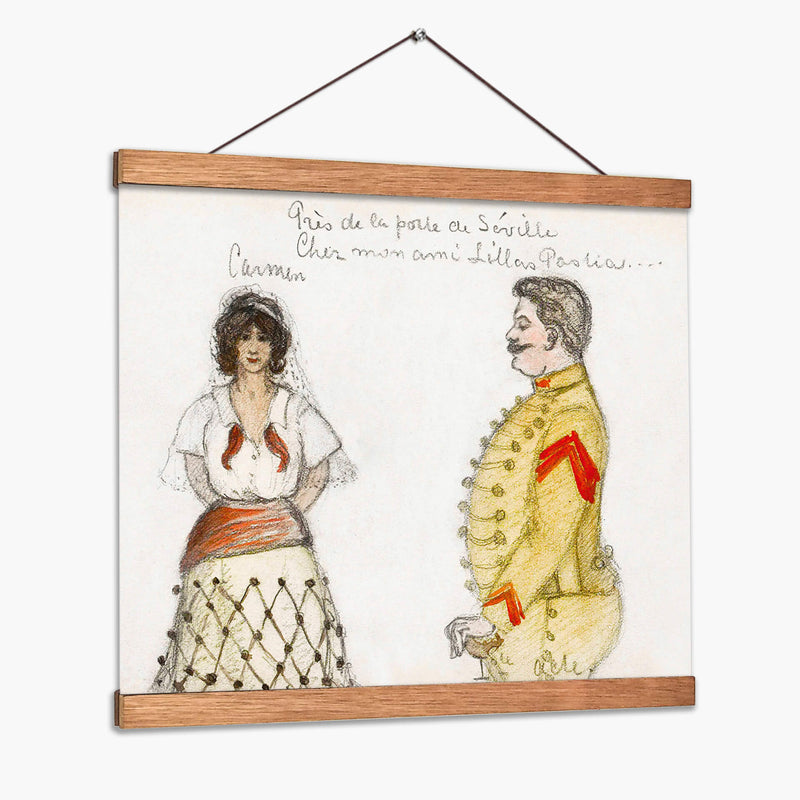 Carmen y Don José - Julie de Graag | Cuadro decorativo de Canvas Lab