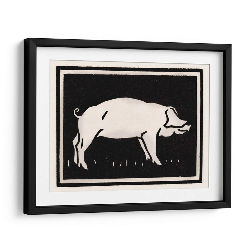 Cerdo - Julie de Graag | Cuadro decorativo de Canvas Lab