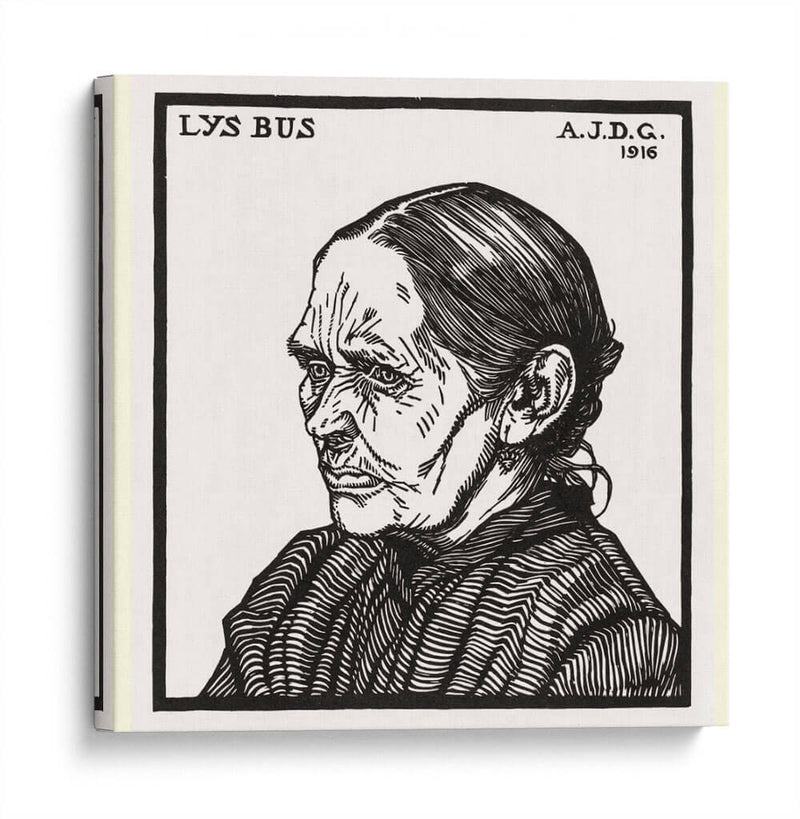 Retrato de Lijs Bus - Julie de Graag | Cuadro decorativo de Canvas Lab