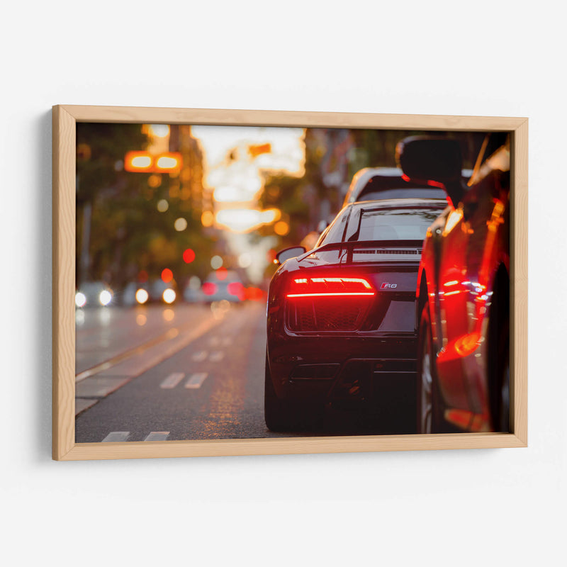 Audi R8 | Cuadro decorativo de Canvas Lab