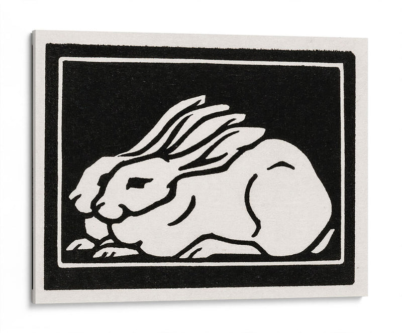 Dos conejos - Julie de Graag | Cuadro decorativo de Canvas Lab