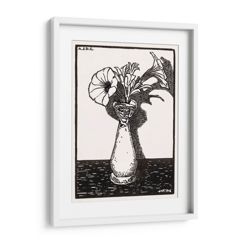 Florero con flores - Julie de Graag | Cuadro decorativo de Canvas Lab