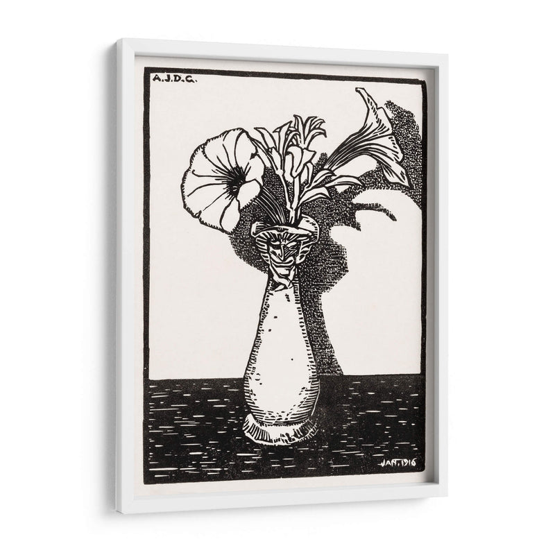 Florero con flores - Julie de Graag | Cuadro decorativo de Canvas Lab
