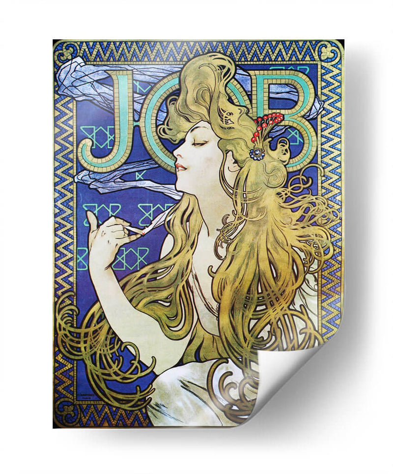 Job - II - Alfons Mucha | Cuadro decorativo de Canvas Lab