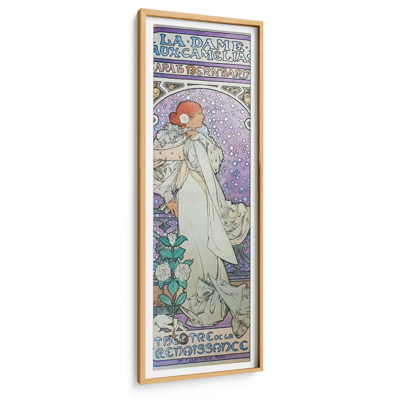 La dama de las camelias - II - Alfons Mucha | Cuadro decorativo de Canvas Lab