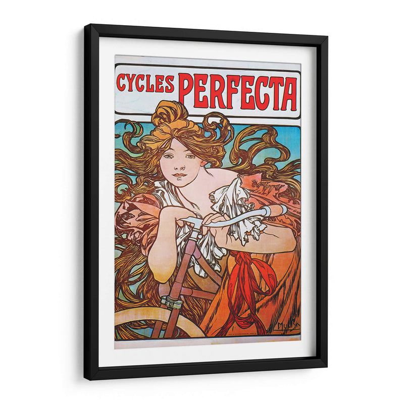 Cycles Perfecta - I - Alfons Mucha | Cuadro decorativo de Canvas Lab