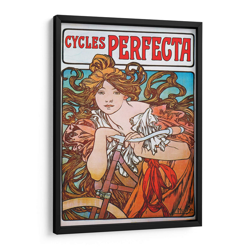 Cycles Perfecta - I - Alfons Mucha | Cuadro decorativo de Canvas Lab