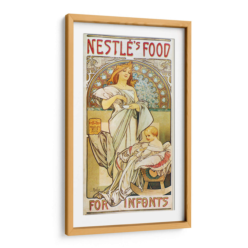 Alimentos Nestlé para niños - I - Alfons Mucha | Cuadro decorativo de Canvas Lab