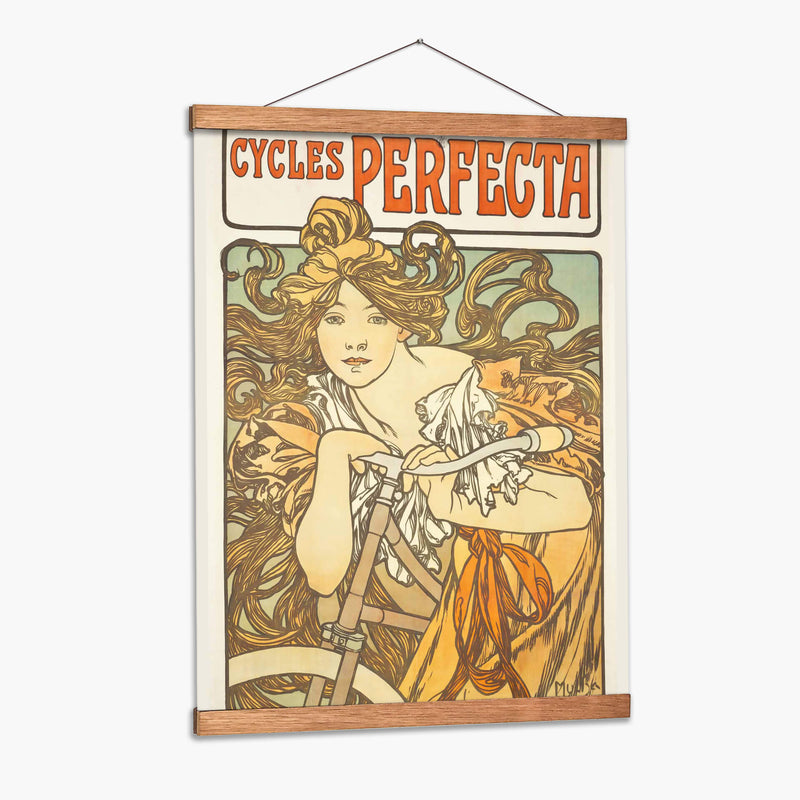 Cycles Perfecta - II - Alfons Mucha | Cuadro decorativo de Canvas Lab