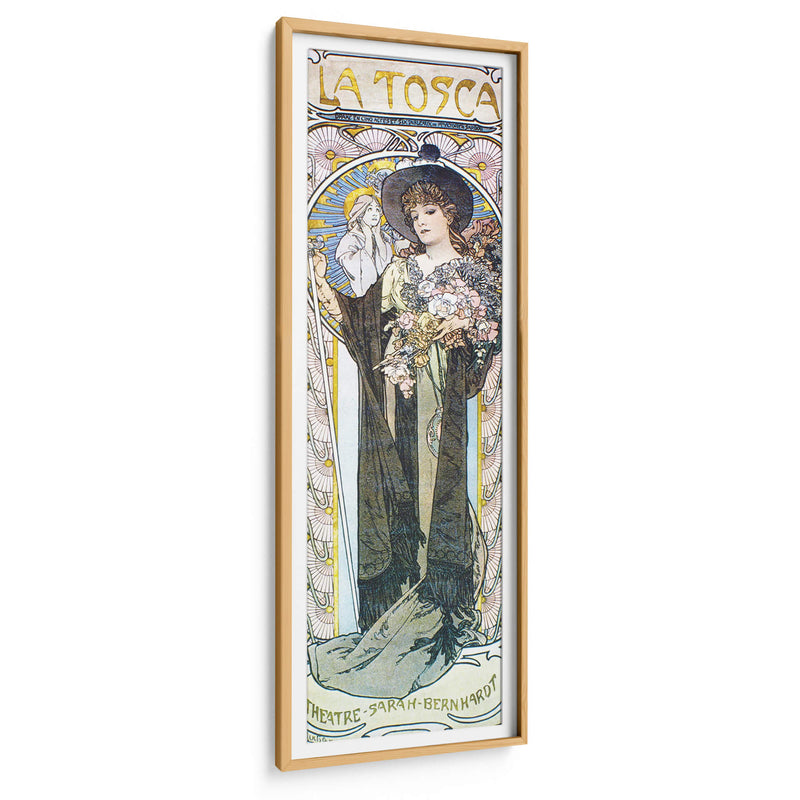 La Tosca - I - Alfons Mucha | Cuadro decorativo de Canvas Lab