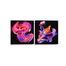 Los trazos del sonido - Set de 2 - Cuadro decorativo | Canvas Lab