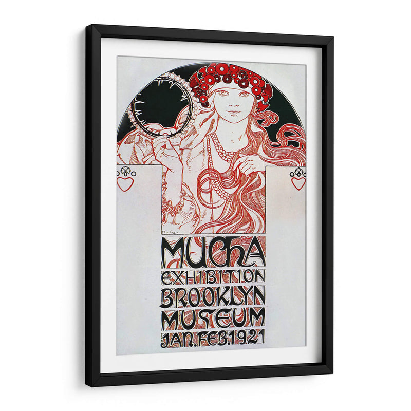 Exhibición de Mucha - Alfons Mucha | Cuadro decorativo de Canvas Lab