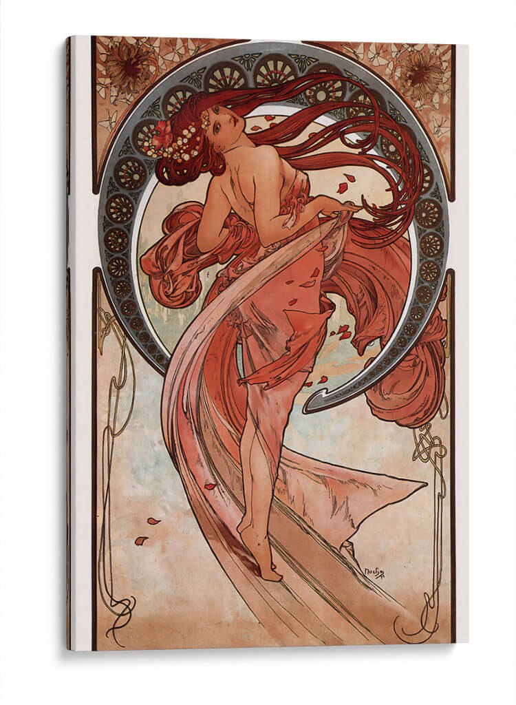 Baile - I - Alfons Mucha | Cuadro decorativo de Canvas Lab