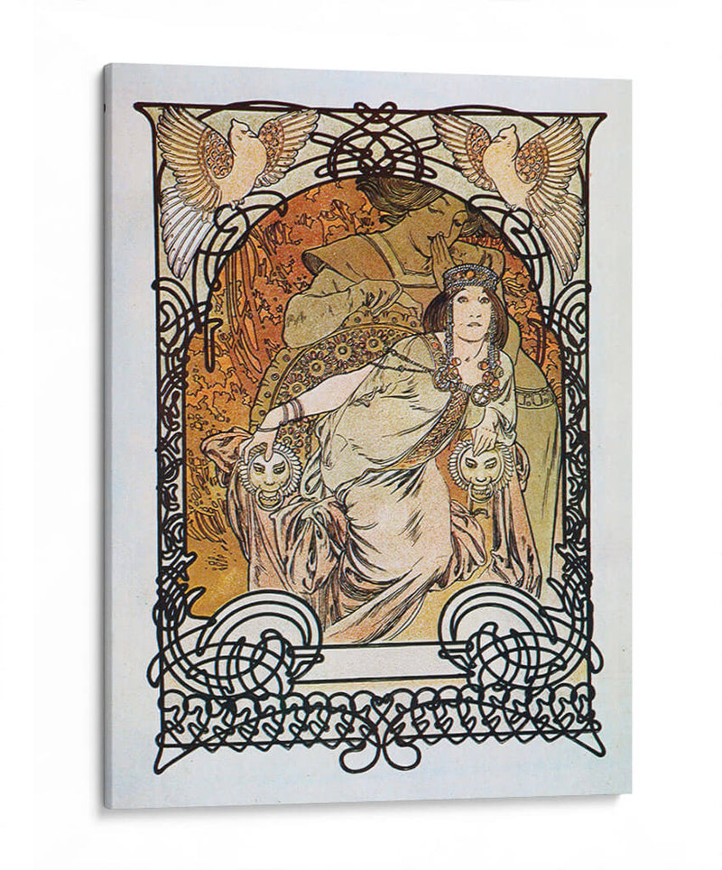 Ilsee, princesa de Trípoli - I - Alfons Mucha | Cuadro decorativo de Canvas Lab