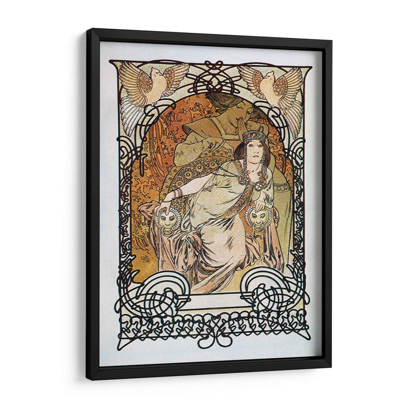 Ilsee, princesa de Trípoli - I - Alfons Mucha | Cuadro decorativo de Canvas Lab