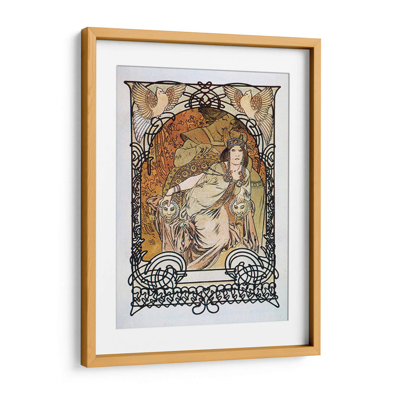 Ilsee, princesa de Trípoli - I - Alfons Mucha | Cuadro decorativo de Canvas Lab