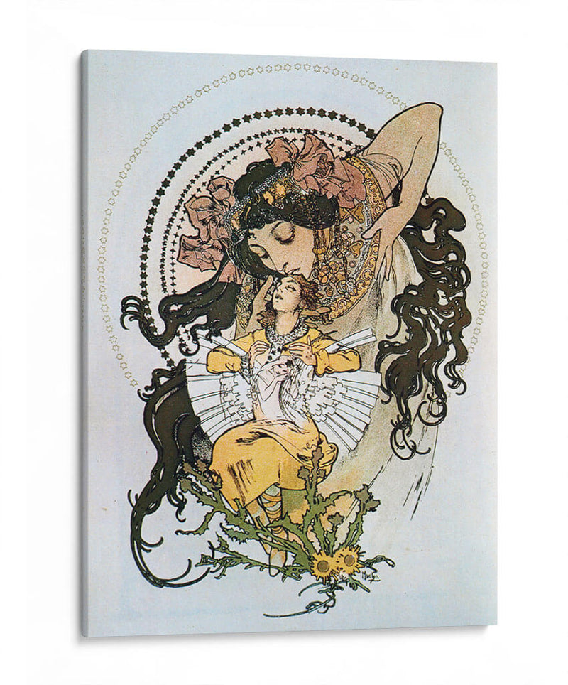 Ilsee, princesa de Trípoli - II - Alfons Mucha | Cuadro decorativo de Canvas Lab