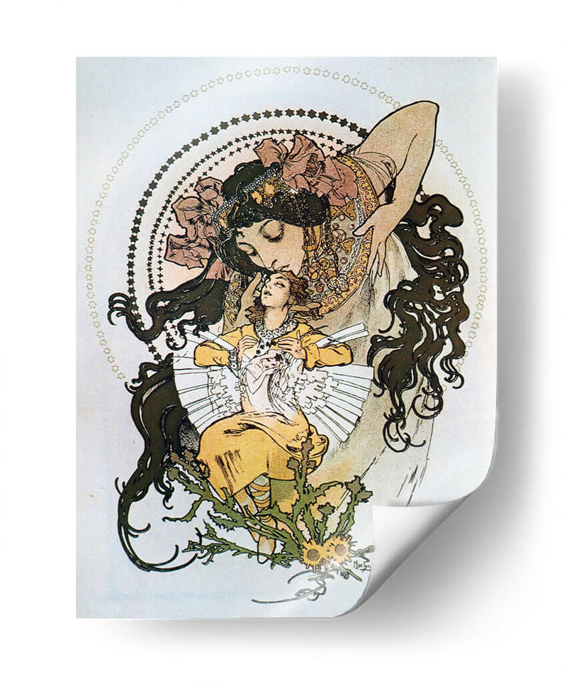 Ilsee, princesa de Trípoli - II - Alfons Mucha | Cuadro decorativo de Canvas Lab