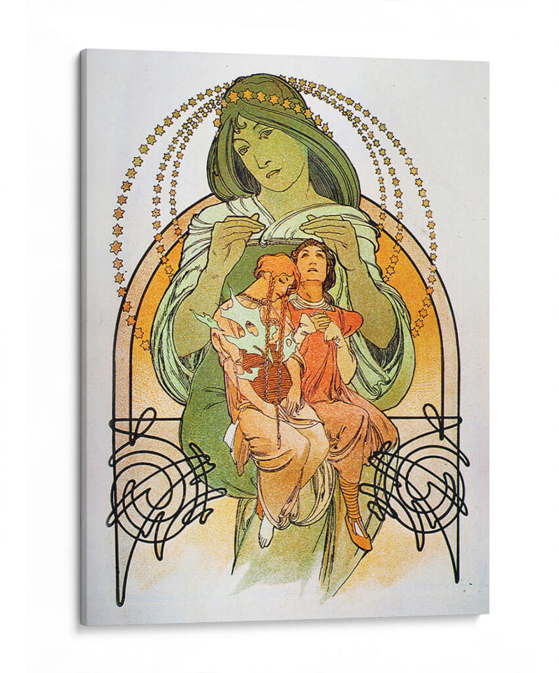 Ilsee, princesa de Trípoli - III - Alfons Mucha | Cuadro decorativo de Canvas Lab