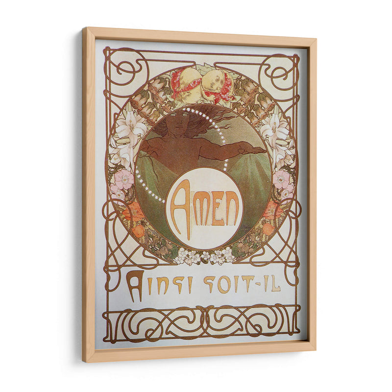 Amén - Alfons Mucha | Cuadro decorativo de Canvas Lab