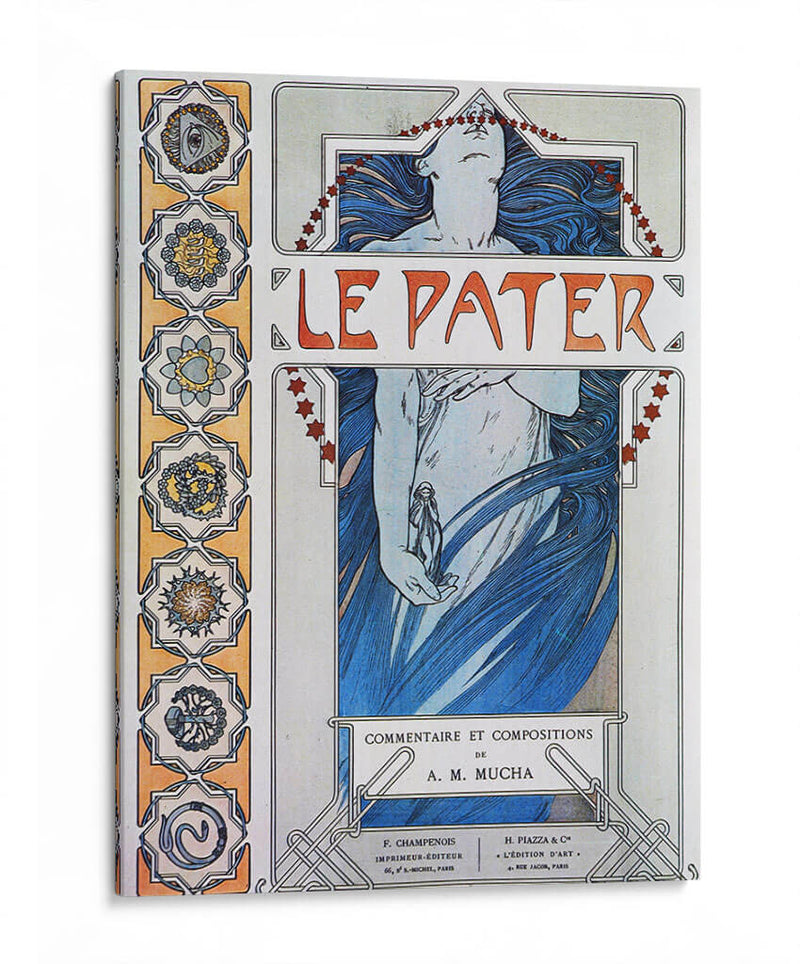 Le Pater - Alfons Mucha | Cuadro decorativo de Canvas Lab