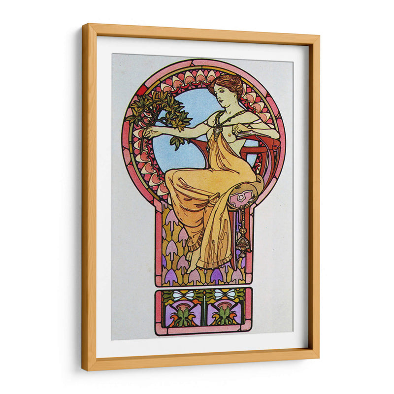 Documentos decorativos - I - Alfons Mucha | Cuadro decorativo de Canvas Lab