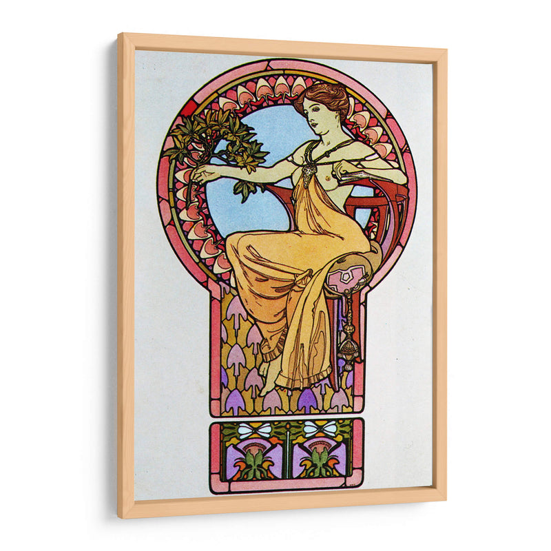 Documentos decorativos - I - Alfons Mucha | Cuadro decorativo de Canvas Lab