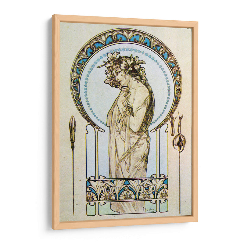 Documentos decorativos - II - Alfons Mucha | Cuadro decorativo de Canvas Lab