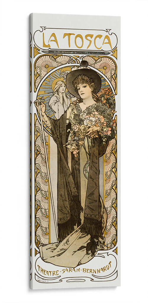 La Tosca - II - Alfons Mucha | Cuadro decorativo de Canvas Lab