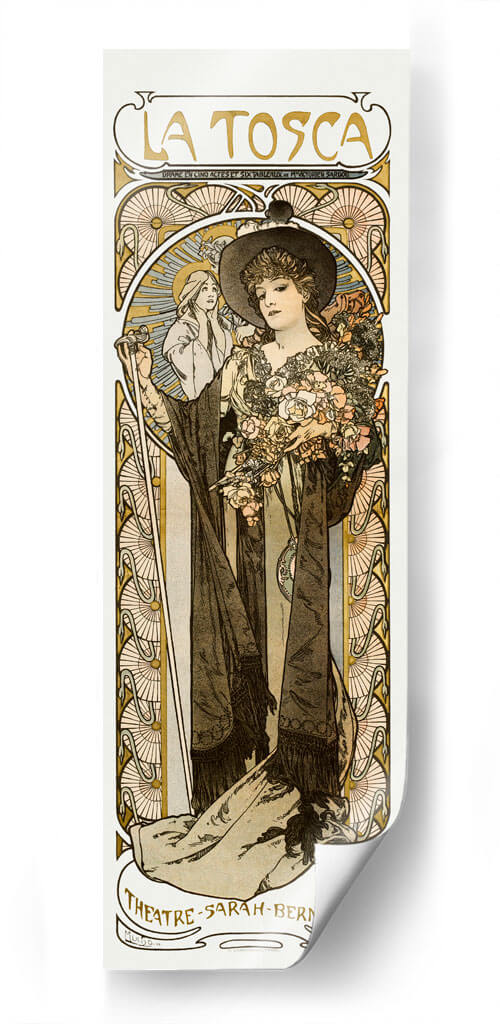 La Tosca - II - Alfons Mucha | Cuadro decorativo de Canvas Lab