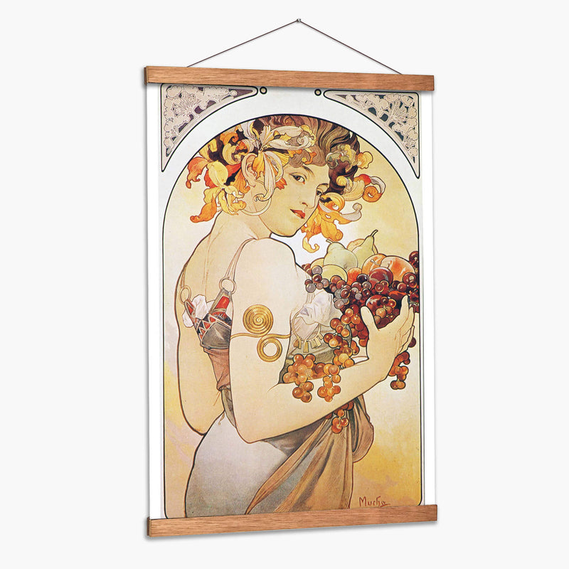 La fruta - II - Alfons Mucha | Cuadro decorativo de Canvas Lab