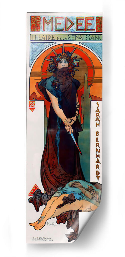 Medea - II - Alfons Mucha | Cuadro decorativo de Canvas Lab