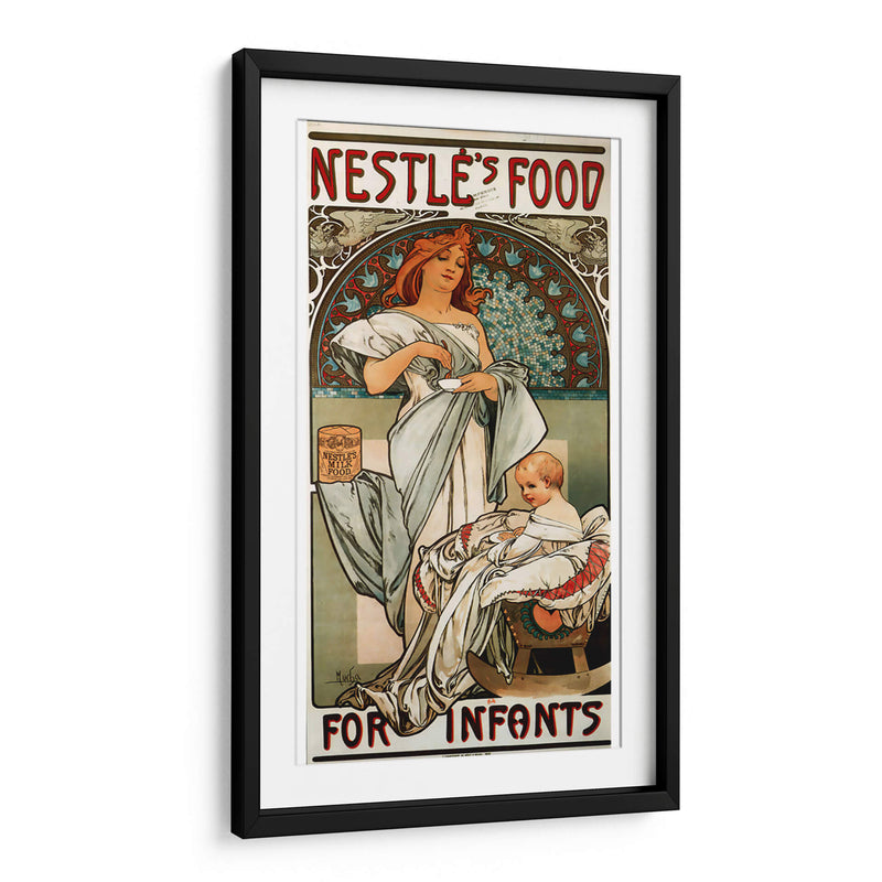 Alimentos Nestlé para niños - II - Alfons Mucha | Cuadro decorativo de Canvas Lab