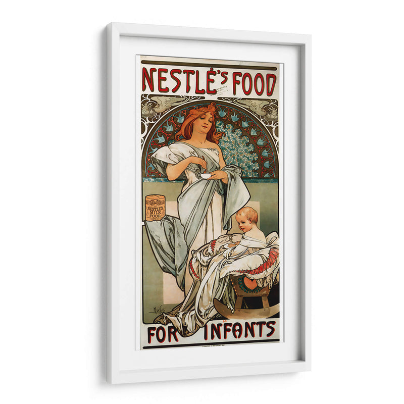 Alimentos Nestlé para niños - II - Alfons Mucha | Cuadro decorativo de Canvas Lab