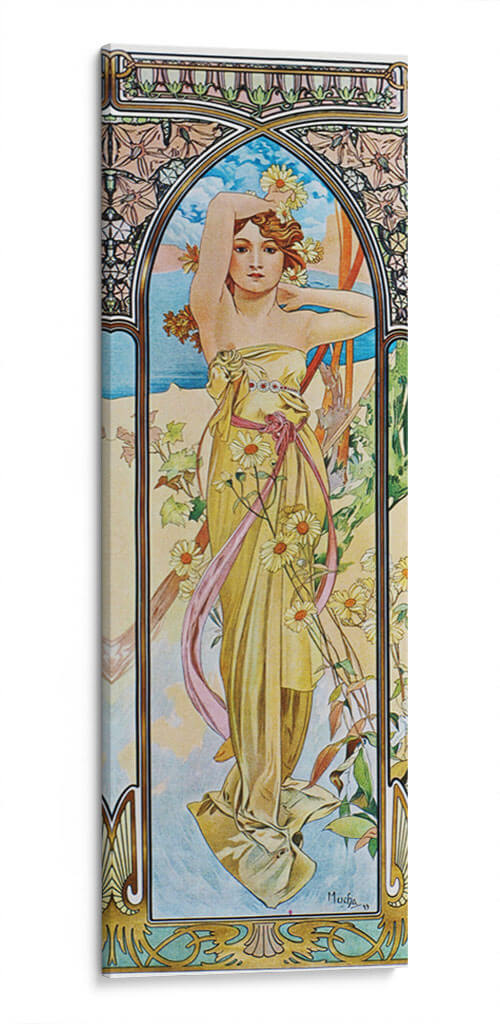 Alba - Alfons Mucha | Cuadro decorativo de Canvas Lab