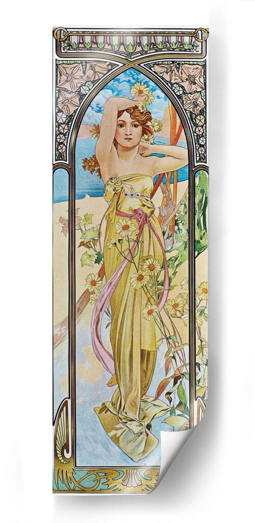 Alba - Alfons Mucha | Cuadro decorativo de Canvas Lab