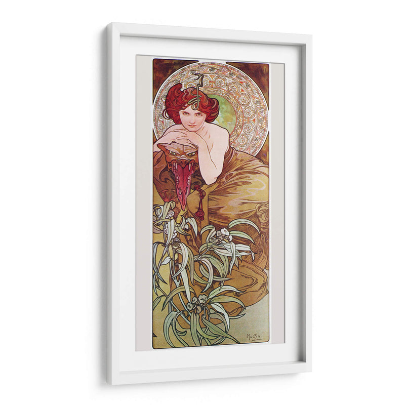 Esmeralda - Alfons Mucha | Cuadro decorativo de Canvas Lab