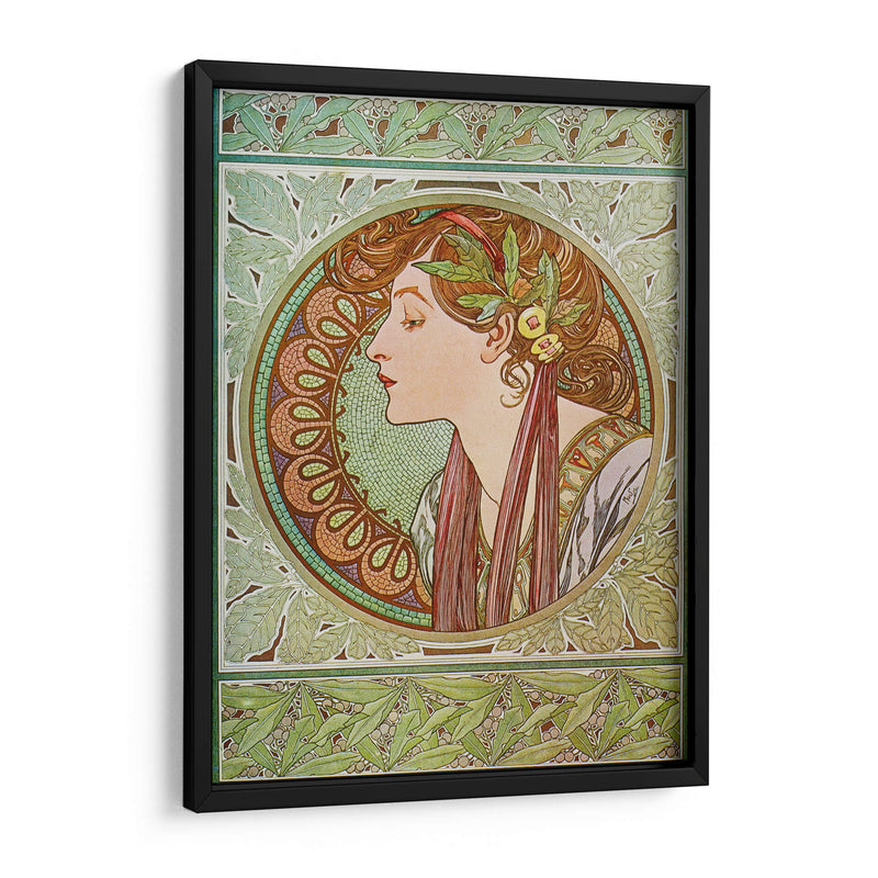 Laurel - Alfons Mucha | Cuadro decorativo de Canvas Lab