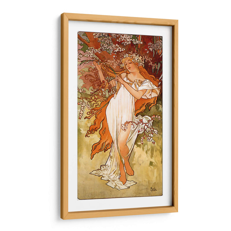Primavera - III - Alfons Mucha | Cuadro decorativo de Canvas Lab