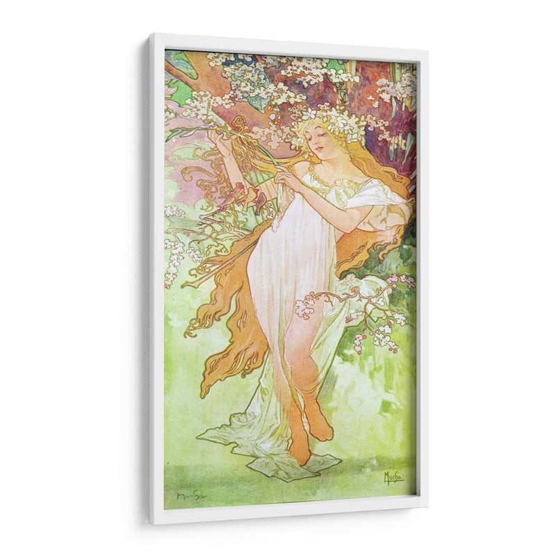 Primavera - IV - Alfons Mucha | Cuadro decorativo de Canvas Lab