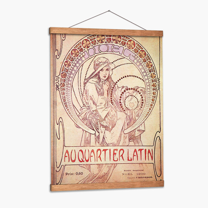 Au Quartier Latin - Alfons Mucha | Cuadro decorativo de Canvas Lab