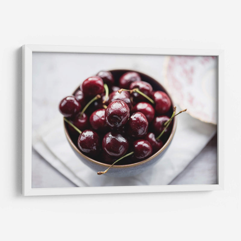 Bowl de cerezas | Cuadro decorativo de Canvas Lab
