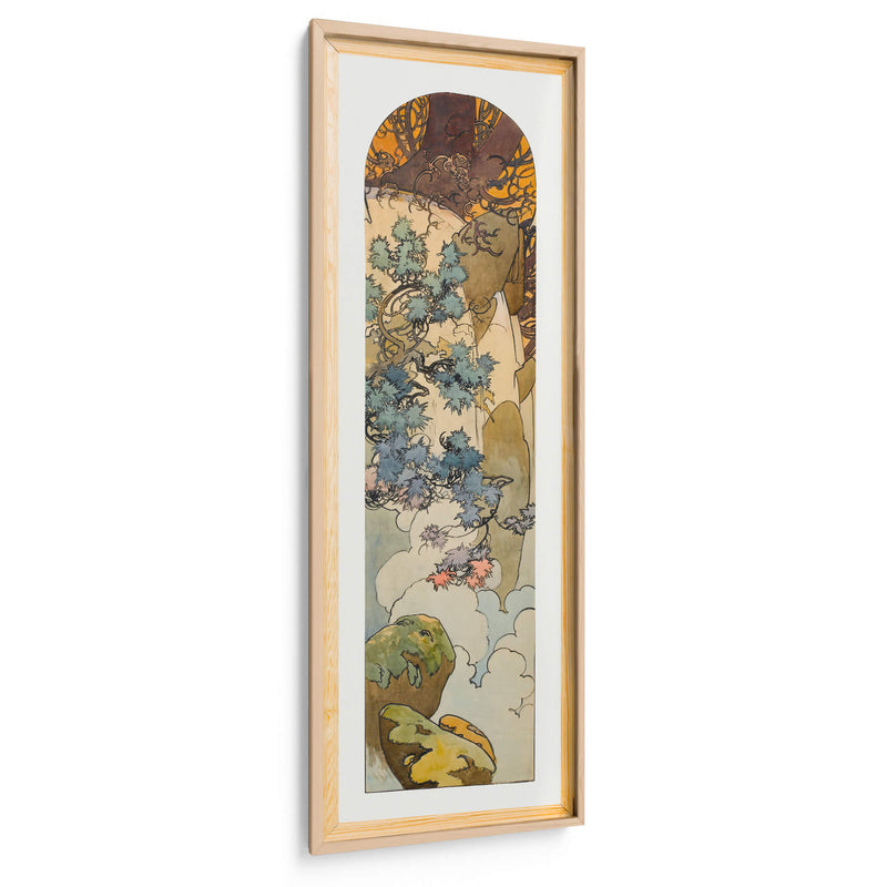 Vitrales para la joyería Fouquet - I - Alfons Mucha | Cuadro decorativo de Canvas Lab