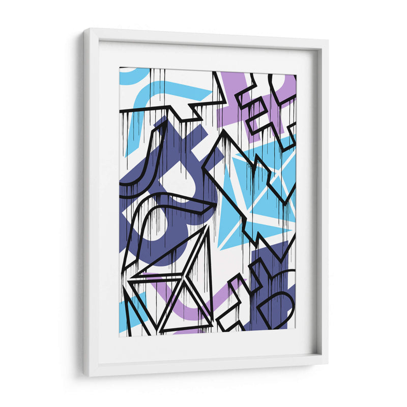 Bitcoin Graffiti 01 - David Aste | Cuadro decorativo de Canvas Lab