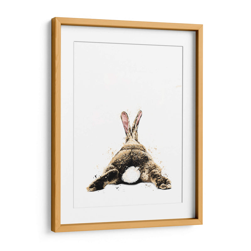 Bunny Back Chill - Hue Art | Cuadro decorativo de Canvas Lab